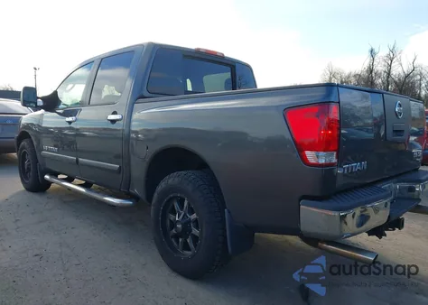 2007 Nissan Titan Se from USA, damaged, VIN 1N6BA07B07N222402